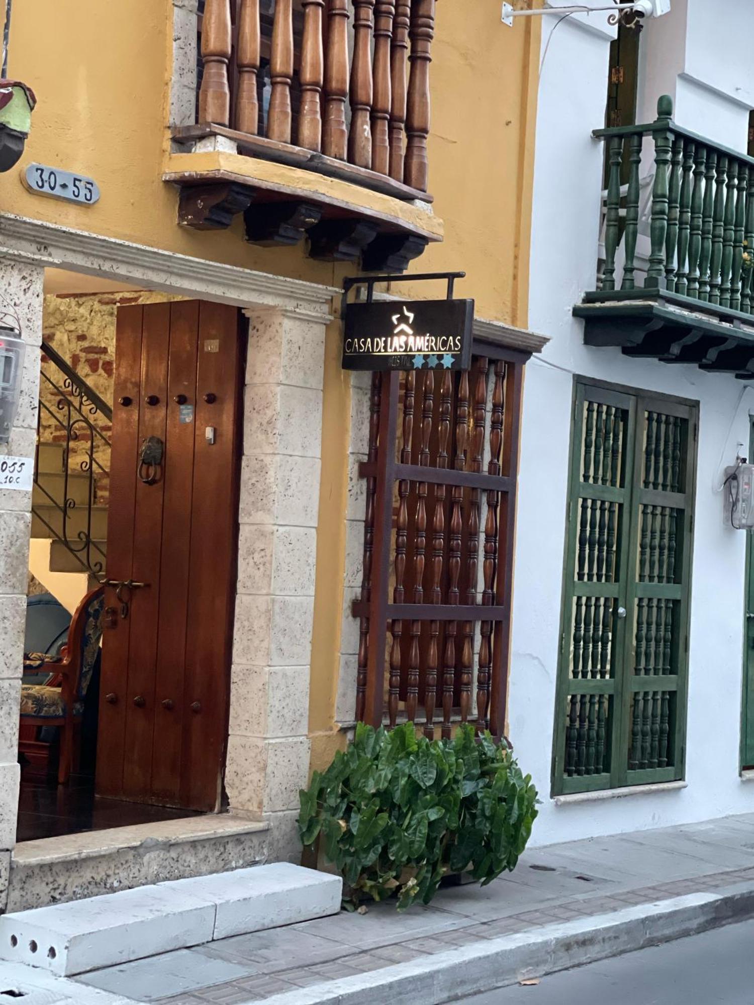 Hostal Casa De Las Americas Cartagena Екстер'єр фото